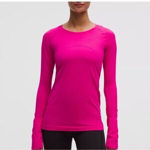 Lululemon Swiftly long sleeve hip length size 8